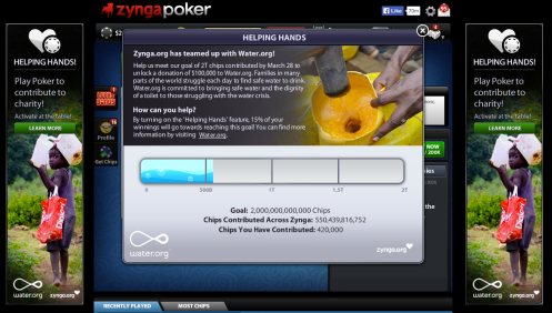 Water.org and Zynga Poker blog post